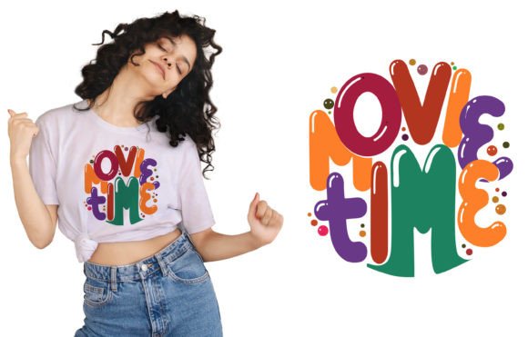 A Crafters Review of the Movie Time T-Shirt Graphics