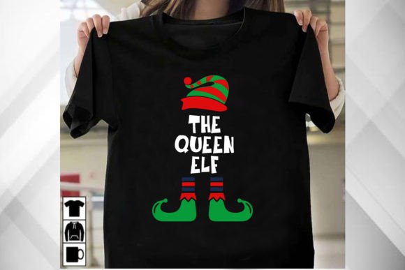 A Designer's Review: The QUEEN Elf Graphics for T-Shirt Designs