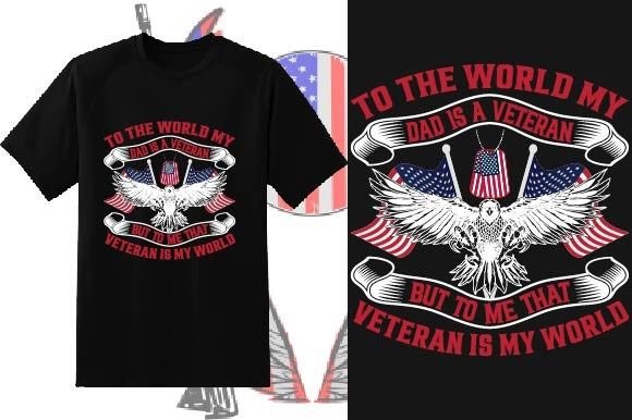 A Realistic Review of the Dad is a Veteran T-Shirt Graphic Design Asset