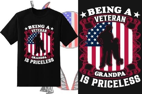 A Veteran T-Shirt Design with Timeless Warmth