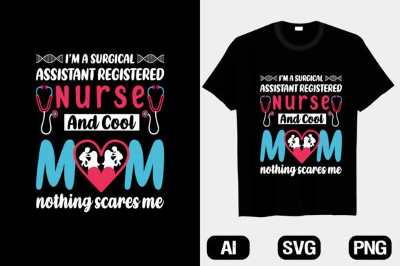 An Expert Review of a Surgical Nurse Graphic for T-Shirt Designs