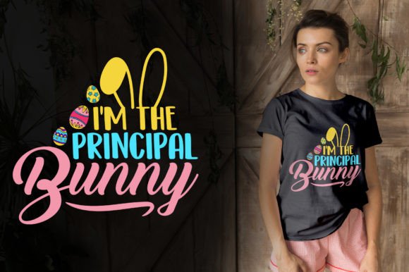 An SVG Easter Bunny for T-Shirt Graphics and Brand Projects