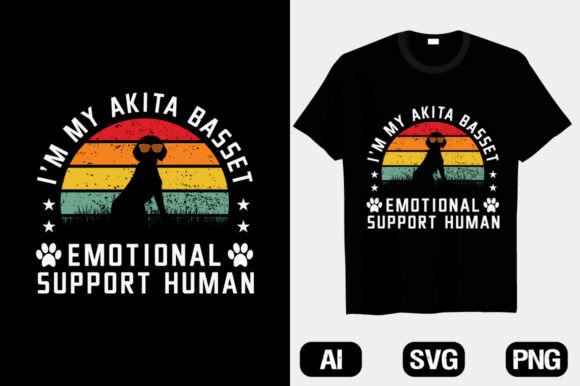 Retro Dog Typography: A Versatile T-Shirt Design for Publishers