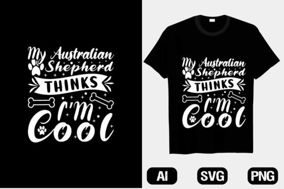 Reviewing an Australian Shepherd Dog SVG Design for Content Publishing