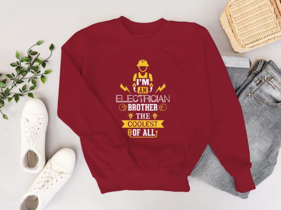 Reviewing the Electrician Brother Typography T-Shirt Design